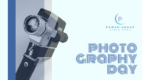 Vintage Photography Day Facebook Event Cover Design