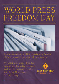 Press Freedom Poster Design