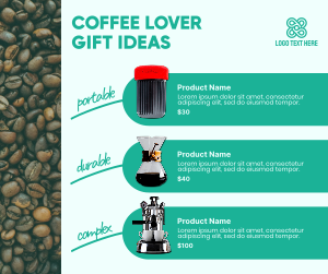Coffee Gift Guide Facebook post