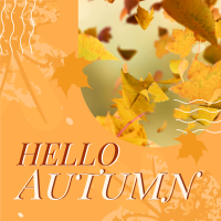 Autumn Greeting Instagram Post Design