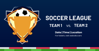 Soccer League Facebook ad Image Preview