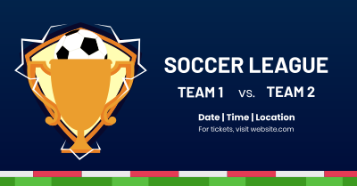 Soccer League Facebook ad Image Preview