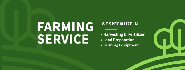 Farming Service Facebook Cover Design Image Preview