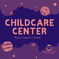 Childcare Center Instagram Post Design