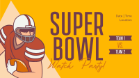 Super Bowl Night Live Facebook event cover Image Preview
