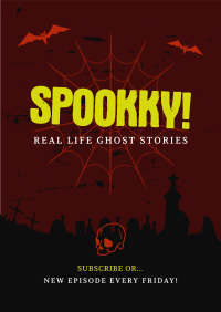 Ghost Stories Flyer Design