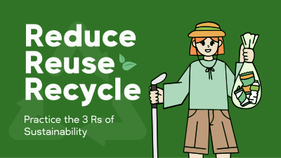 Triple Rs of Sustainability Facebook event cover Image Preview