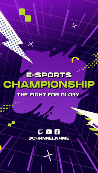 E-Sports Championship Instagram Reel Preview