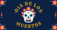 Blooming Floral Day of the Dead Facebook ad Image Preview