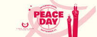 Peace Day Facebook cover Image Preview