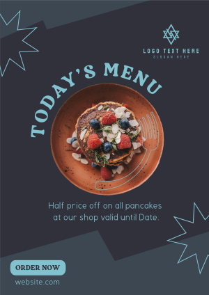 Breakfast Pancake Flyer Image Preview