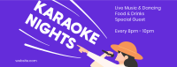 Karaoke Groove Facebook Cover Design