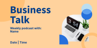 Startup Business Podcast Twitter post Image Preview