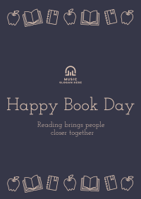 Book Day Message Poster Image Preview