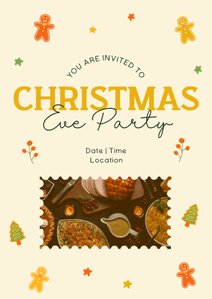 Christmas Eve Party Poster Image Preview