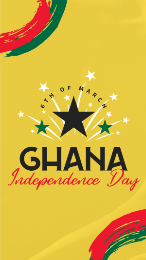 Ghana Independence Celebration Facebook story Image Preview