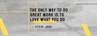 Love What You Do Facebook cover Image Preview