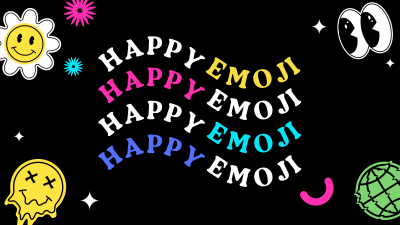 Assorted Emoji Facebook event cover Image Preview