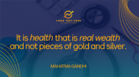 Health Day Quote Animation Preview