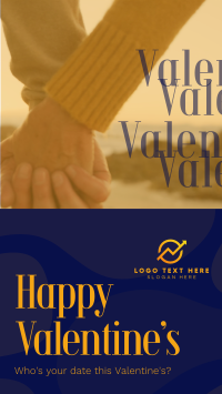 Vogue Valentine's Greeting Facebook Story Design