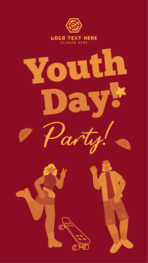 Youth Party Facebook story Image Preview