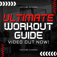 Minimalist Workout Guide Instagram Post Preview