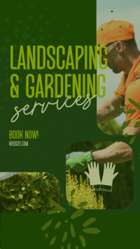 Landscaping & Gardening Instagram Story Design