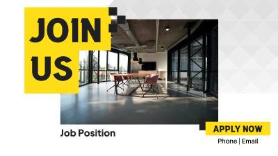 Office Job Hiring Facebook event cover Image Preview
