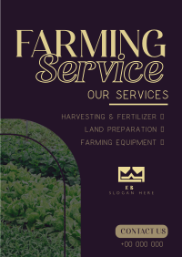 Farmland Exclusive Service Flyer Image Preview