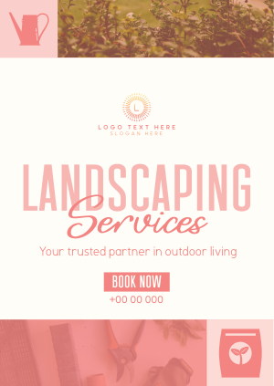 Landscape Garden Service Poster Image Preview