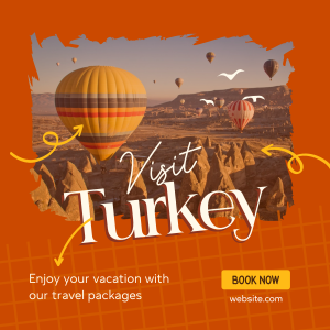 Turkey Travel Instagram post Image Preview