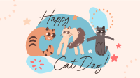 Happy Meow Day Animation Design