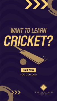 Time to Learn Cricket TikTok video Image Preview