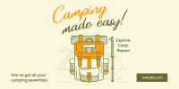 Camping made easy Twitter Post Image Preview