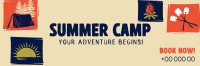 Sunny Hills Camp Twitter Header Design