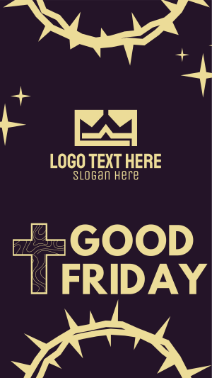 Good Friday Instagram story Image Preview