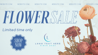 Flower Boutique  Sale Facebook event cover Image Preview