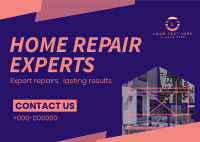 Home Repair Experts Postcard Design