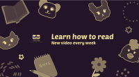 Simple Reading YouTube cover (channel art) Image Preview