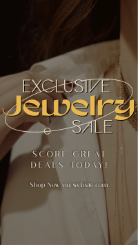 Jewelry Sale Deals Facebook Story Design