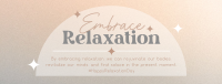 Embrace Relaxation Facebook cover Image Preview