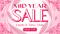 Mid-Year Sale Floral Video Image Preview