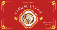 Chinese Cuisine Special Facebook Ad Design