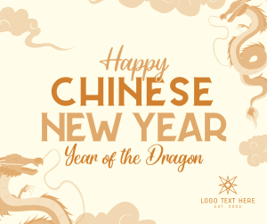 Chinese New Year Dragon Facebook post Image Preview