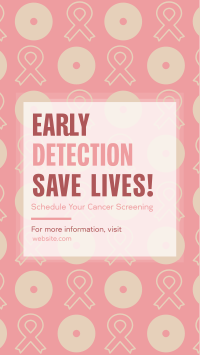 Breast Cancer Screening Facebook Story Design