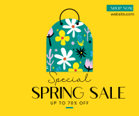 Spring Bag Facebook Post Design