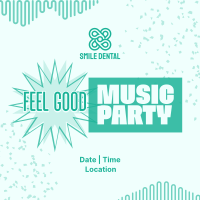 Feel Good Party Instagram post Image Preview