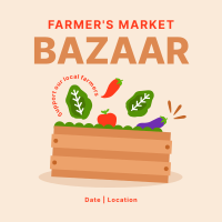 Farmers Market Instagram post Image Preview