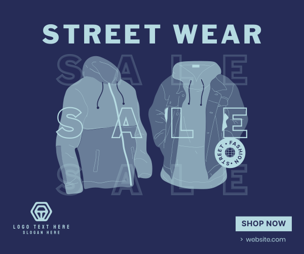 Street Wear Sale Facebook Post Design Image Preview