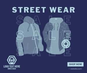Street Wear Sale Facebook post